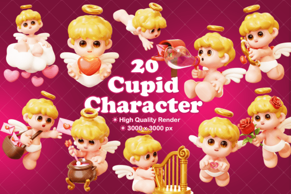 Download Cupid, Angel Valentine and Love Concept - Premium Resources